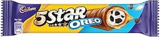 Cadbury 5 Star Oreo Chocolate Bar, 42 g Pack of 4
