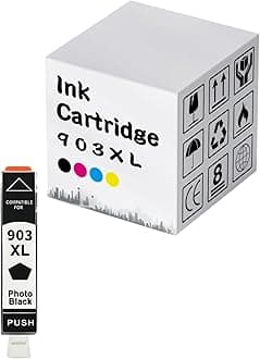903XL Ink Remanufactured High Yield 903XL 903 Ink Cartridges Replacement for 903XL Ink Cartridges for HP OfficeJet 6950 6960 6961 6963 6964 6965 6966 6968 6970 Print Black