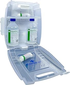 E459T Eye Wash Kit Wall Mounted with 2 x 500 ml Bottles