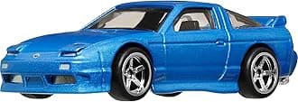 Hot Wheels Premium Fast & Furious 1996 Nissan 180SX Type X for 3 Years & Above (Blue)