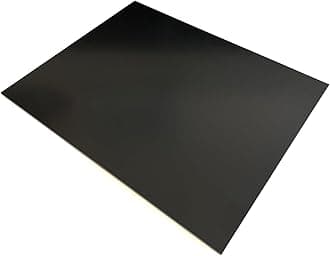 1pcs G10 Glass Fiber Sheet 400X500X5.0MM for RC Model Black Color