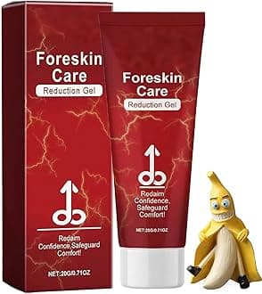 â MaleGuard ForeskinCare Reduction Gel, Natural Ingredients Phimosis Foreskin Correction Gel for Excessive Foreskin Men's Health (1 Pcs, *20g)