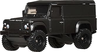 Hot Wheels Premium Fast & Furious Land Rover Defender 110, Die-Cast Metal Model Car, Black, 4/5, HNW46