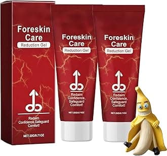 MaleGuard ForeskinCare Reduction Gel, Bruteco Redundant Prepuce Corrector Gel, Correction Gel for Excessive Foreskin Men's Health, Multifunction Correction Gel for Health (2 Pcs)