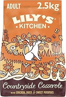 Lily's Kitchen Made with Natural Ingredients Adult Dry Dog Food Chicken & Duck Grain-Free Recipe 2.5kg Bag